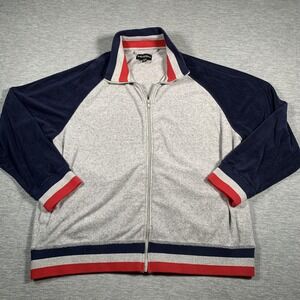 Bullock & Jones Jacket Mens XL‎ Full Zip Track Retro Pullover